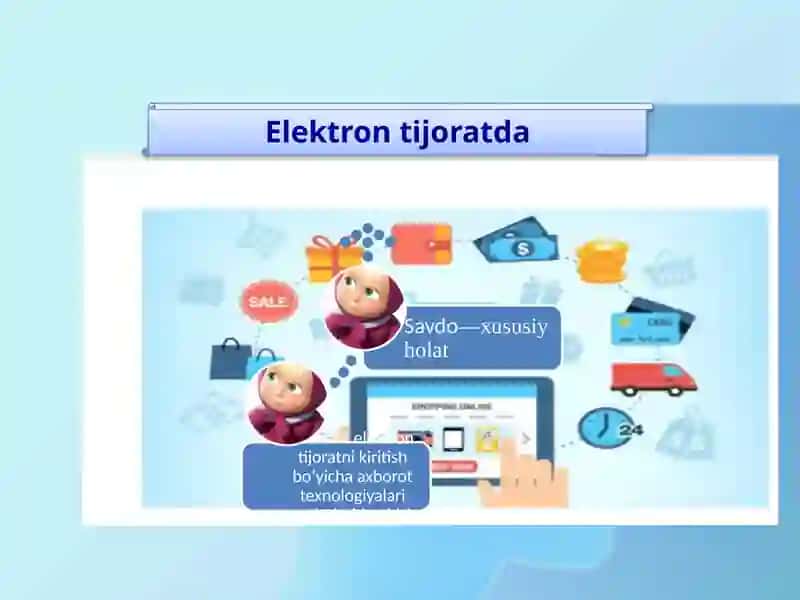 Elektron tijorat tushunchasi 4