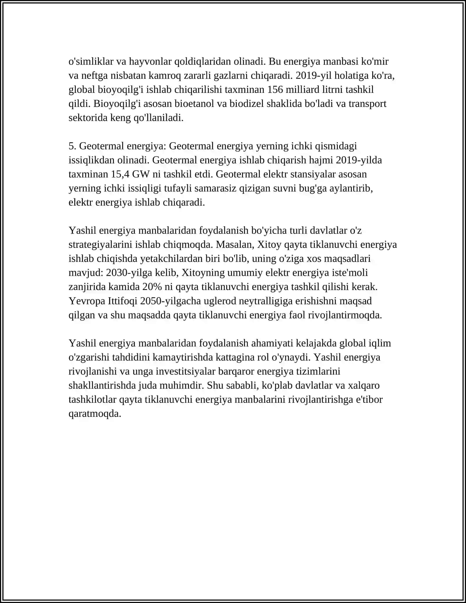 QOZOG'ISTON RESPUBLIKASIDA YASHIL IQTISODIYOTNI RIVOJLANTIRISH STRATEGIYASINI USTUVOR YO'NALISHLARI 4