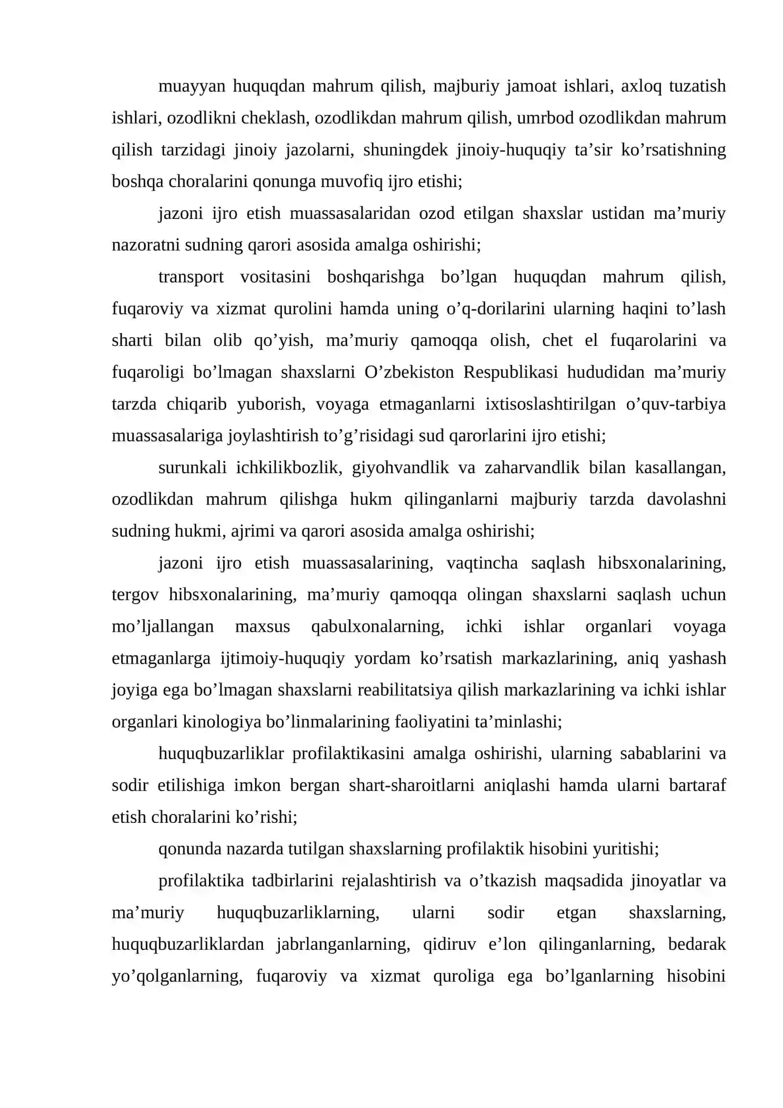 ICHKI ISHLAR ORGANLARINING VAZIFALARI VA HUQUQLARI 4