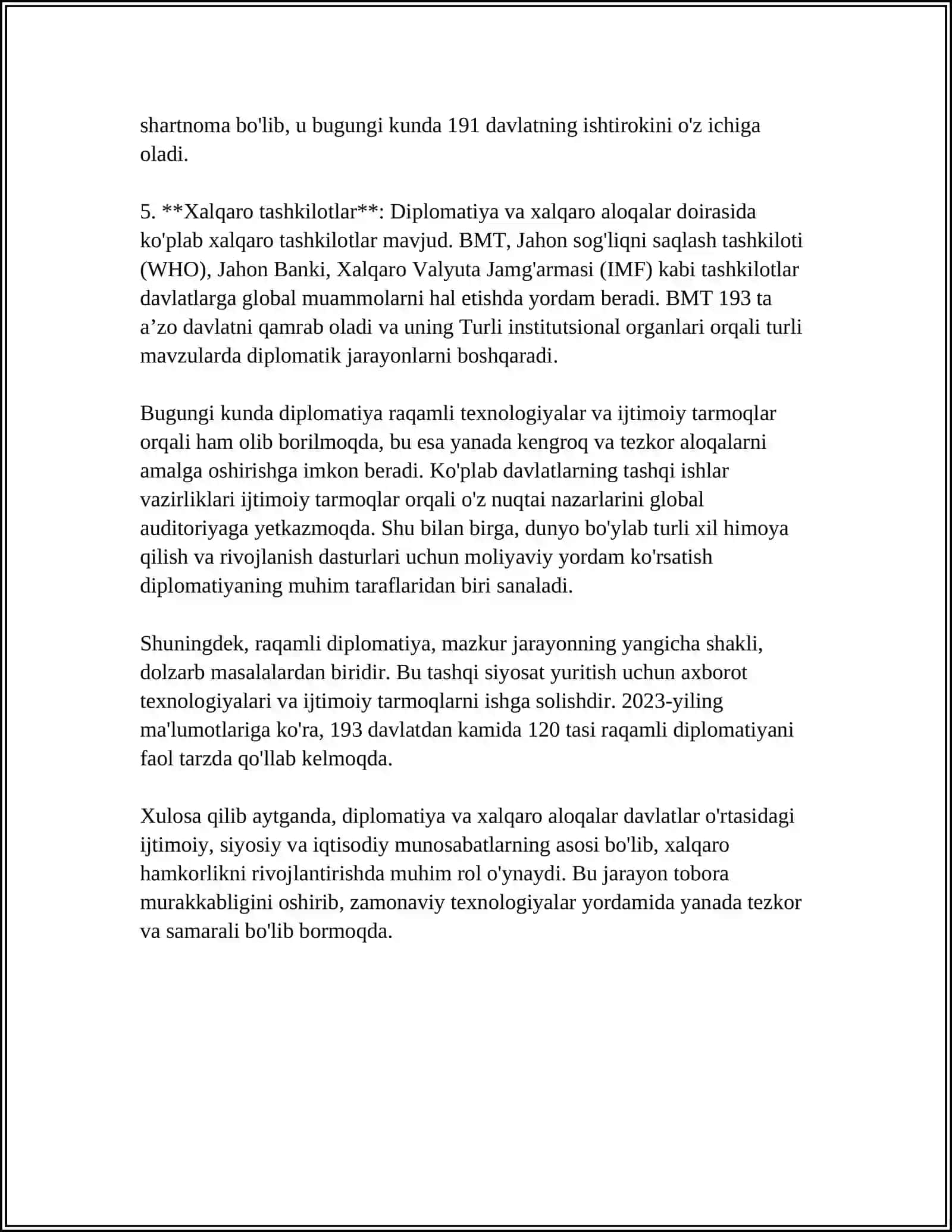 PULNING XALQARO MUNOSABATLARDAGI HARAKATI 4