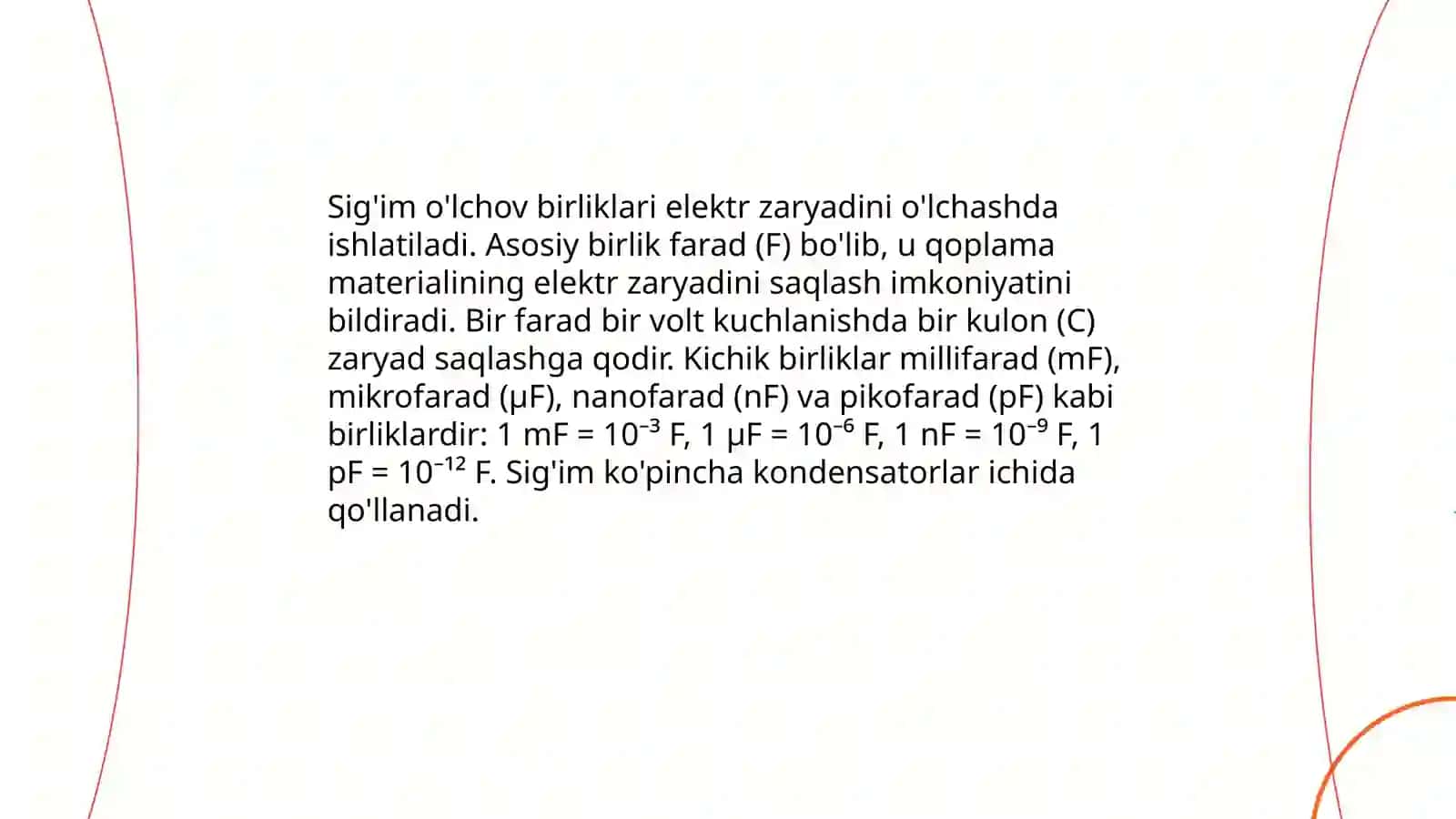 Massa va sig'im o'lchov birliklari 4