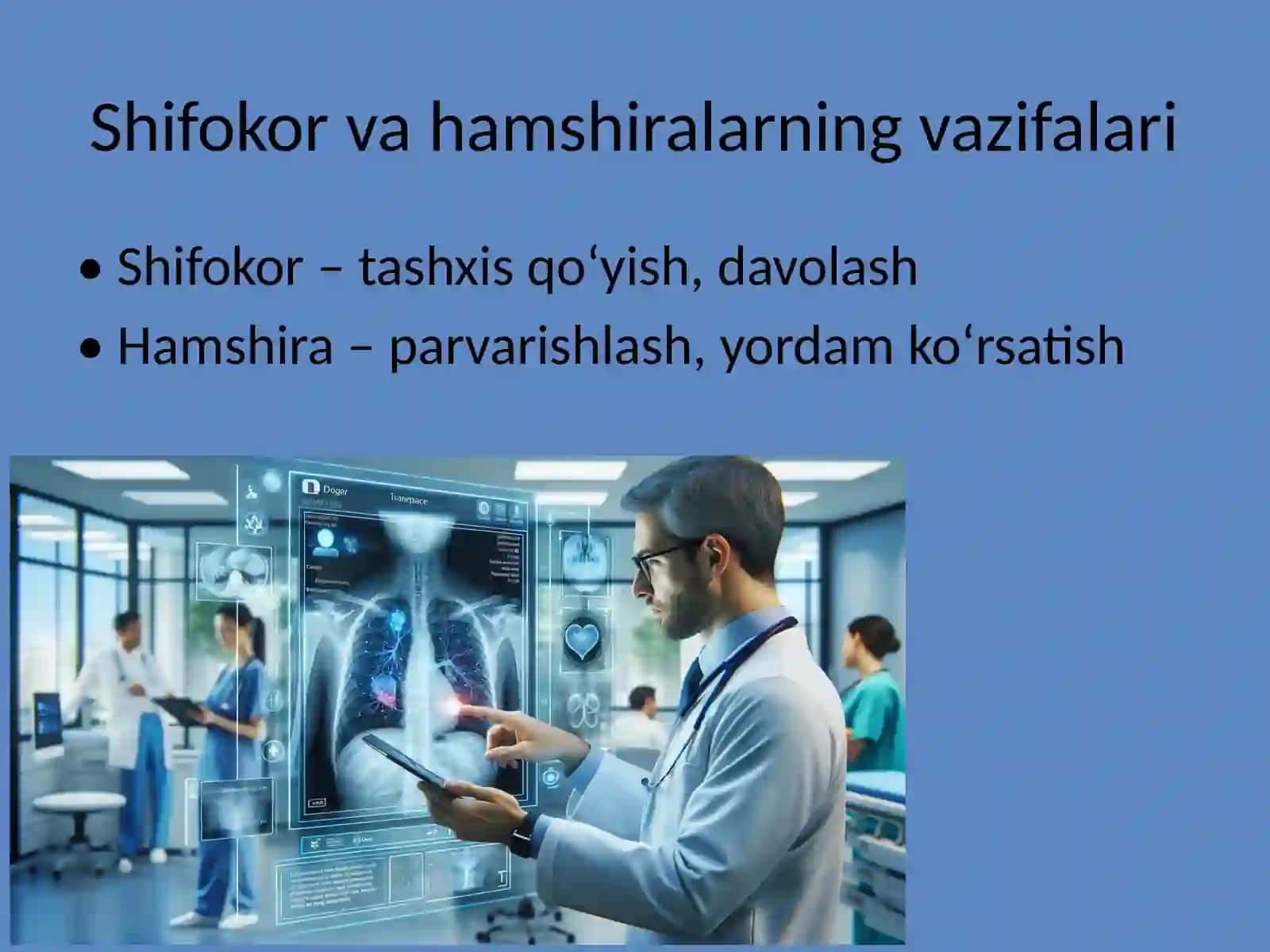 Tibbiyot kasbi 4