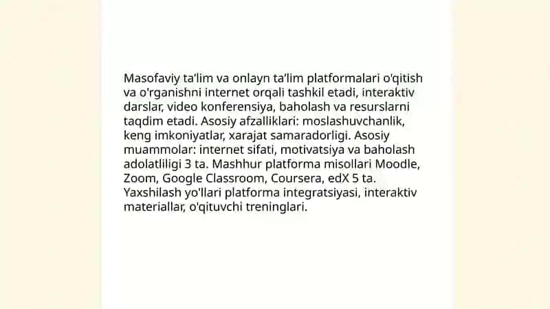 Taʼlimda zamonaviy texnologiyalar 4