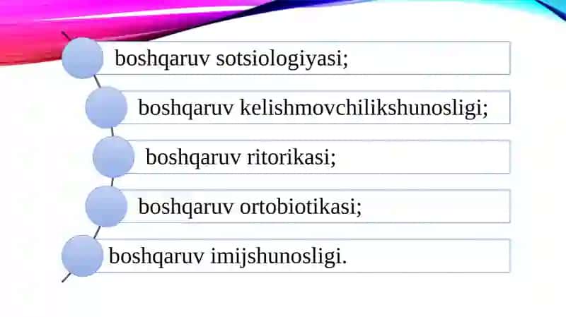 Ta'lim sohasi menejerining insonshunoslik bo'yicha ma'lumoti 4