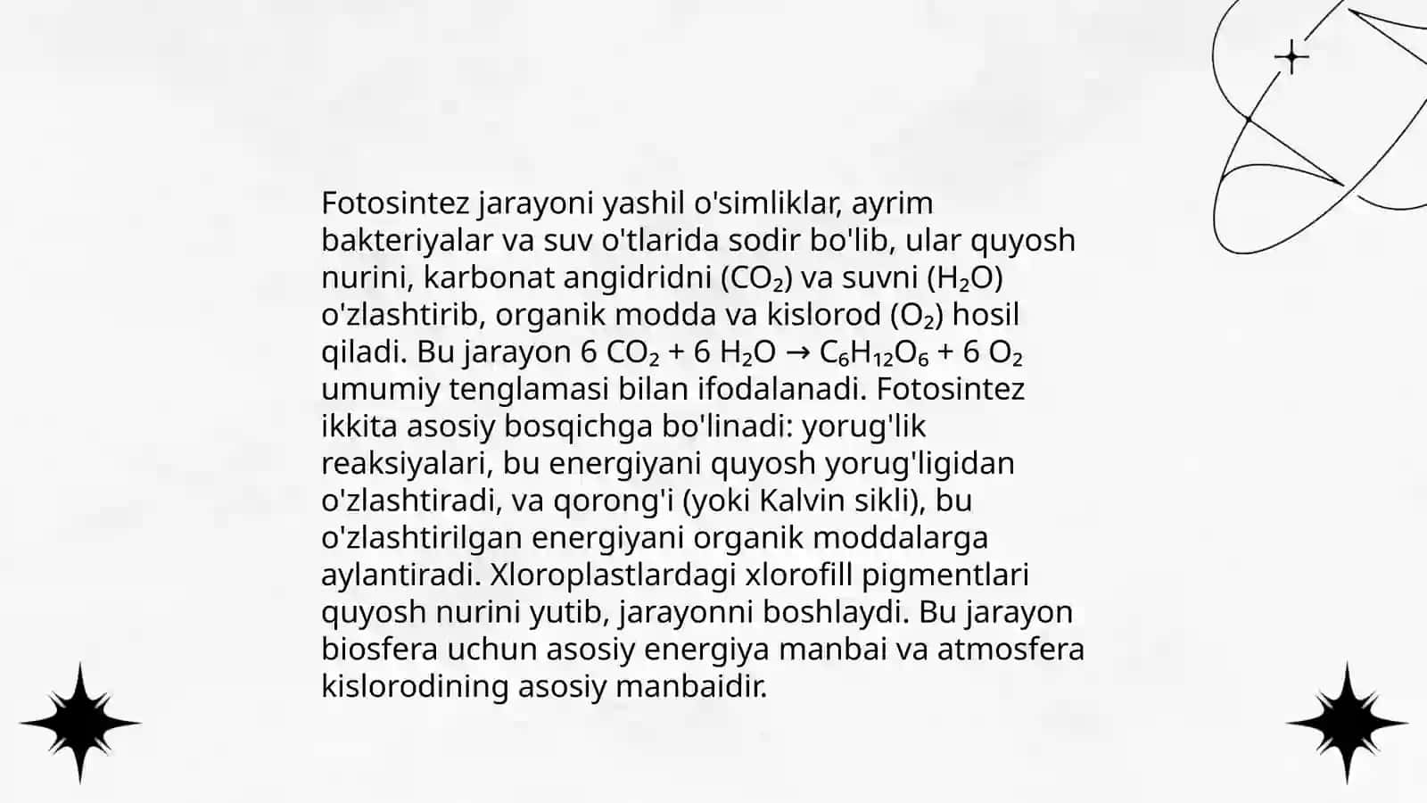 Oʻsimliklar anatomyasi, fiziologiyasi.Tiriklik belgilari 4