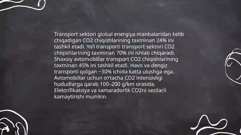 Avtotransportning ekologik ta'siri 4