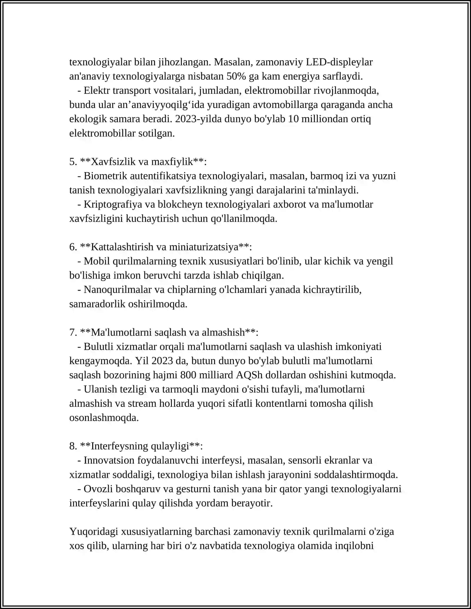 ZAMONAVIY TEXNIK QURILMALAR TAHLILI 4
