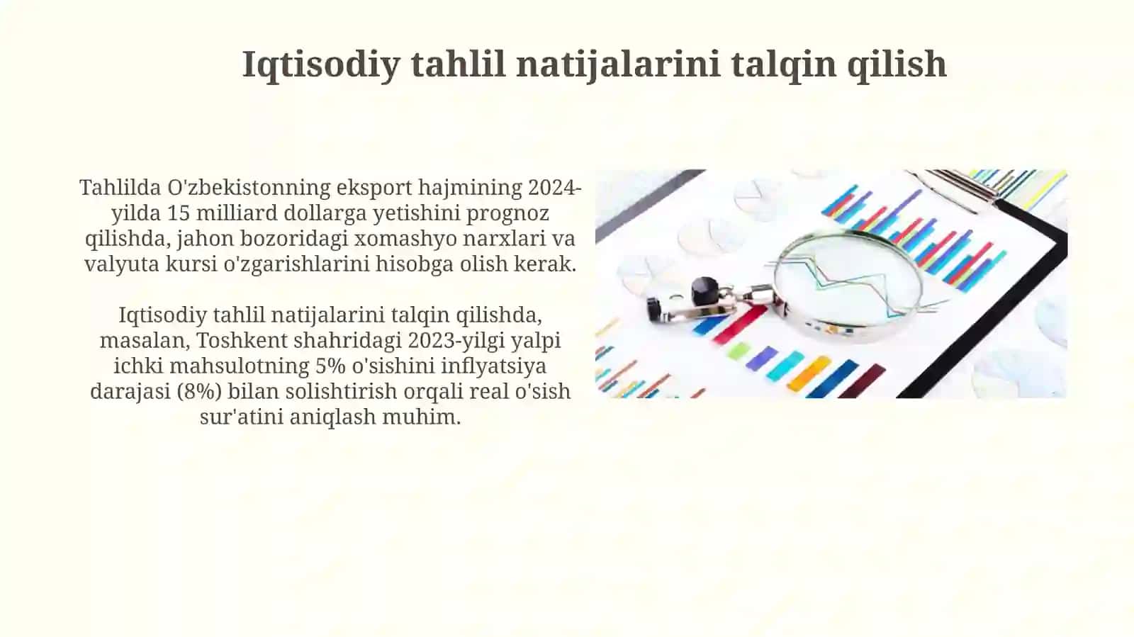 Iqtisodiy tahlilning predmeti va vazifalari 4