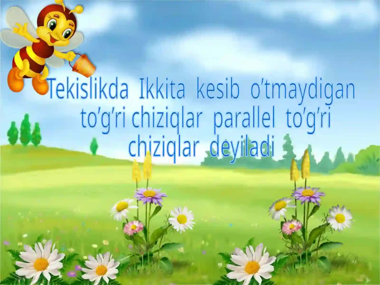 Parallel  to’g’ri  chiziqlar 4
