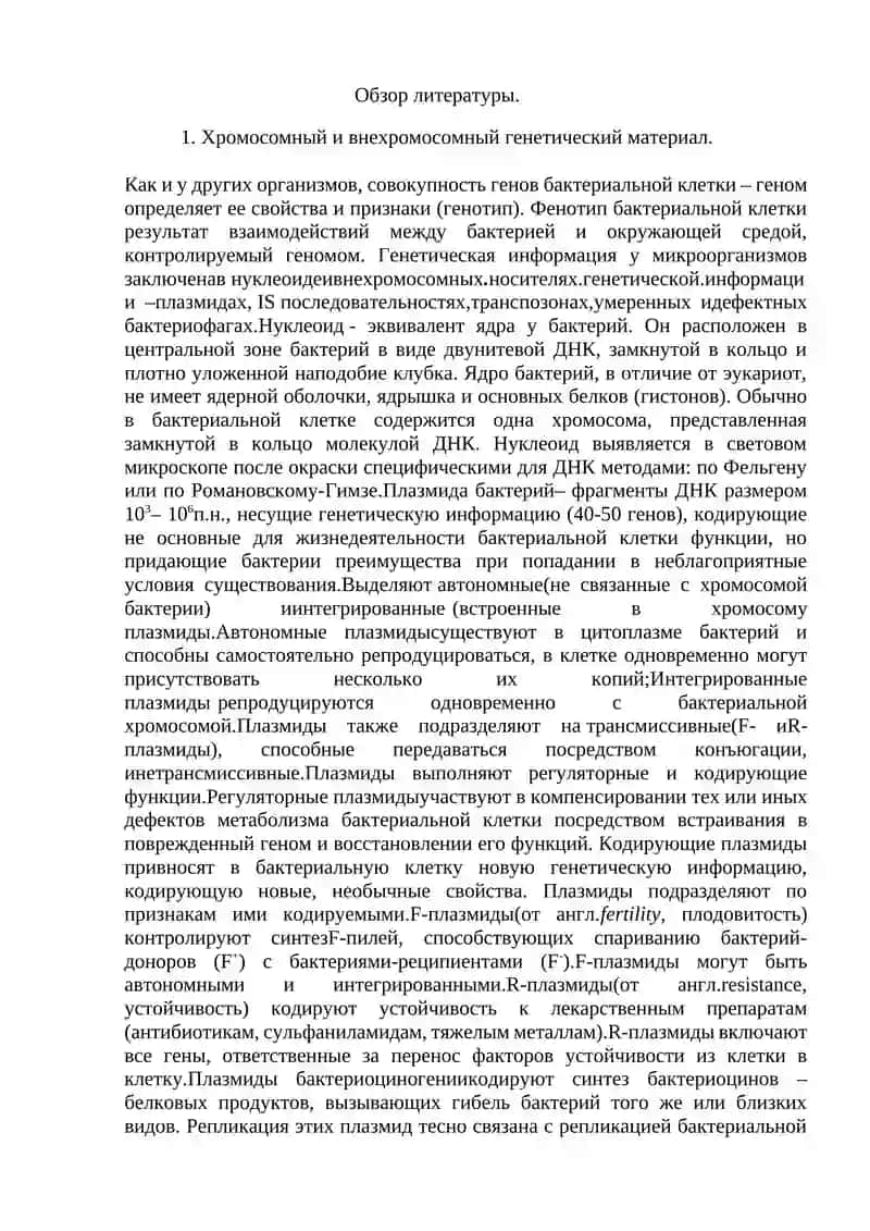 Строение геномов прокариотических организмов 4