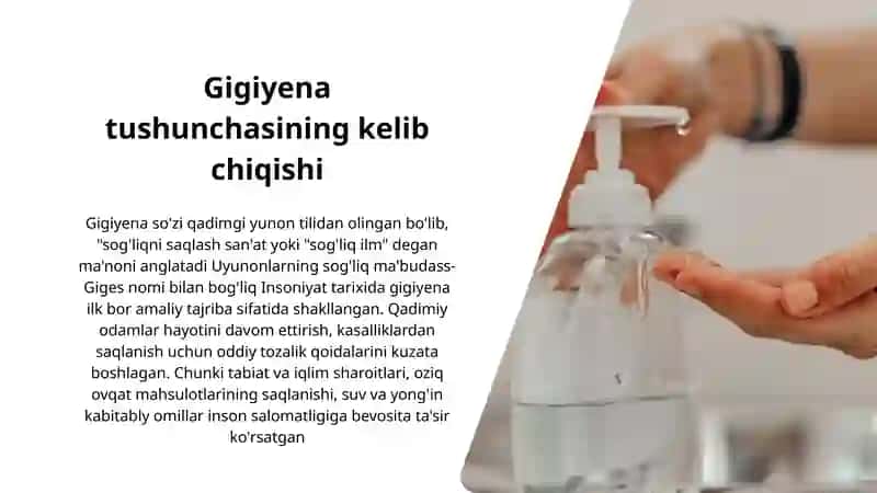 Gigiyena fanining mohiyati va ahamiyati 4