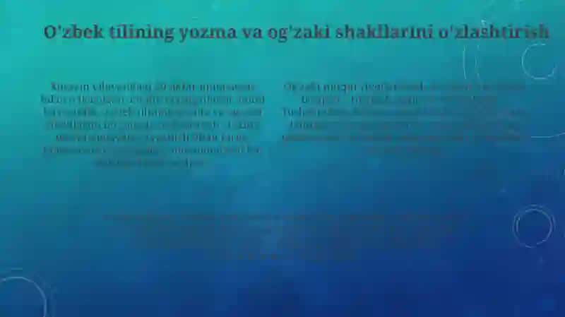 Mutaxassislashtirilgan sohada o'zbek tilini o'qitish 4