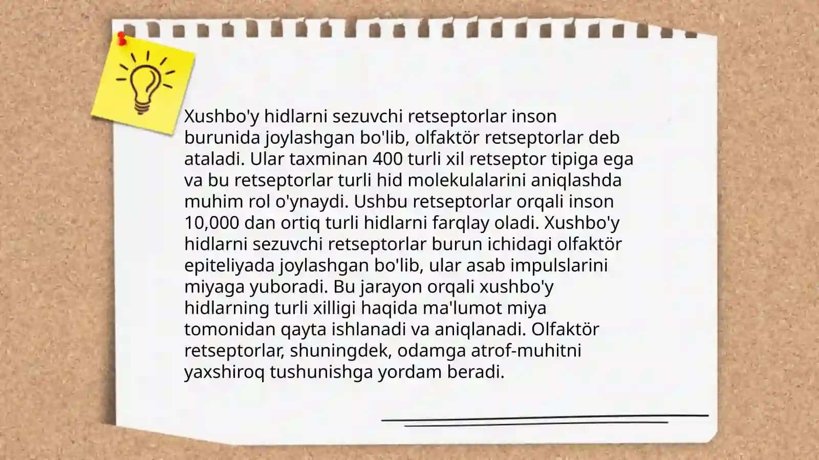 Hid bilish organining tuzilishi va uning regeneratsiyasi 4