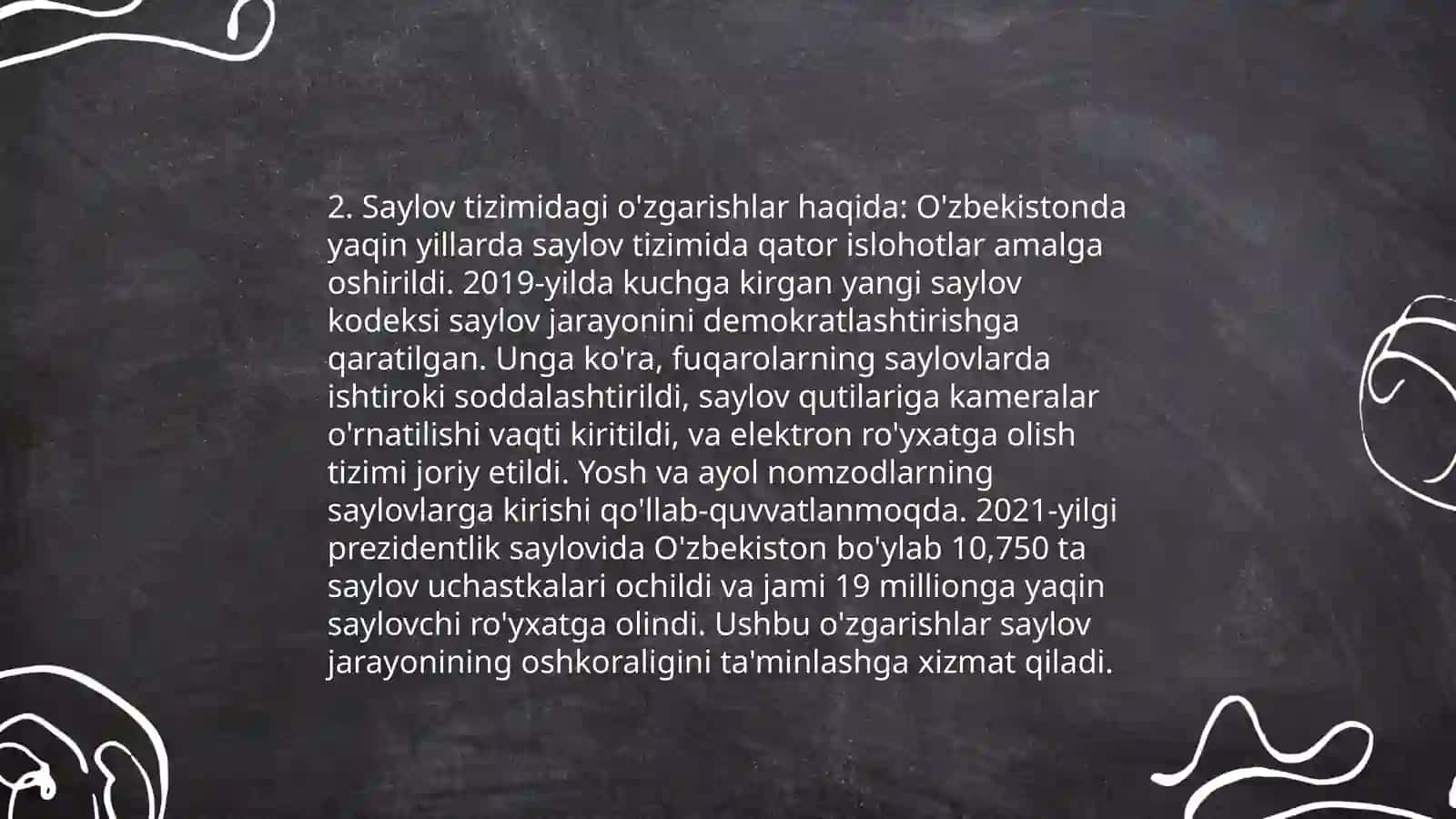 Ozbekistonda demokratikfuqorolik jamiyati asoslarining shakllanishi amalga oshirilgan siyosiy islohatlar 4