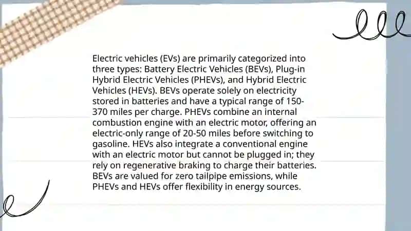 Electric automobiles 4