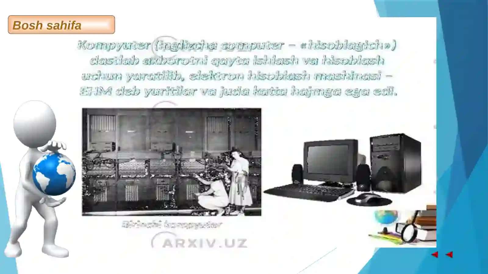 5-sinf Informatika fanidan Kompyuter va uning tuzilishi mavzusida ochiq dars ishlanmasi 4