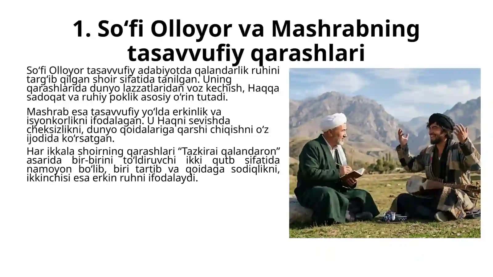 So‘fi Olloyor va Boborahim Mashrab tasavvufiy qarashlari 4