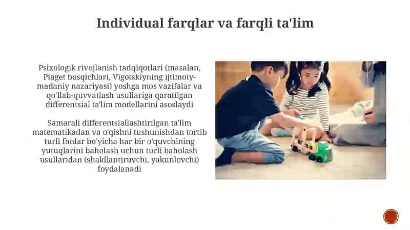Bolalar ruhiyatini òrganishning pedagogik asoslari 4
