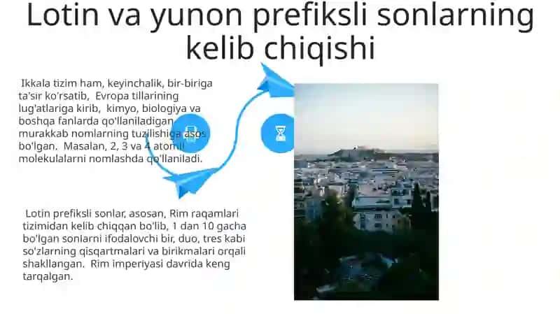 Lotin va grek old qo‘shimchali sonlar 4