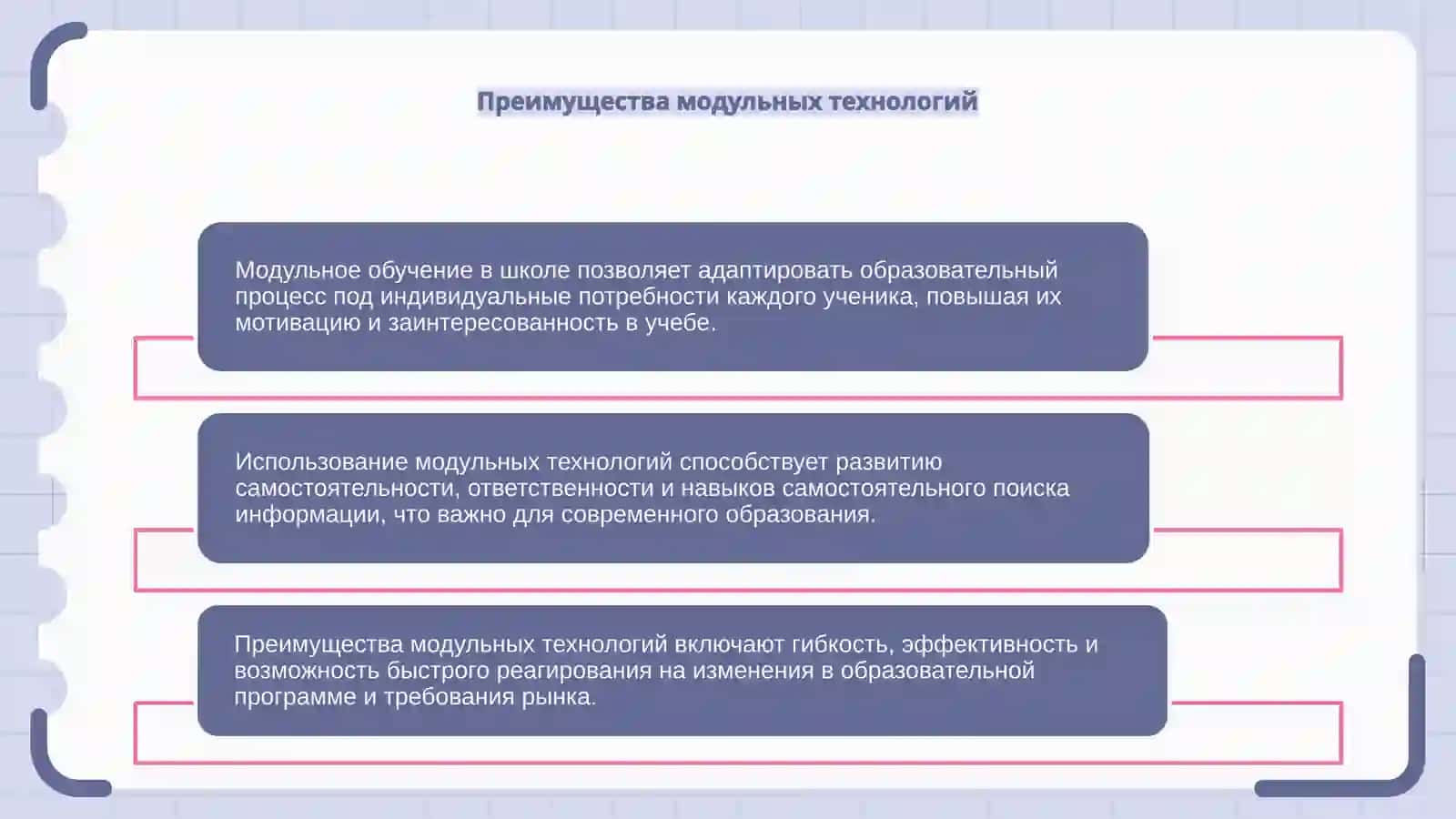 Модуль учеников 4