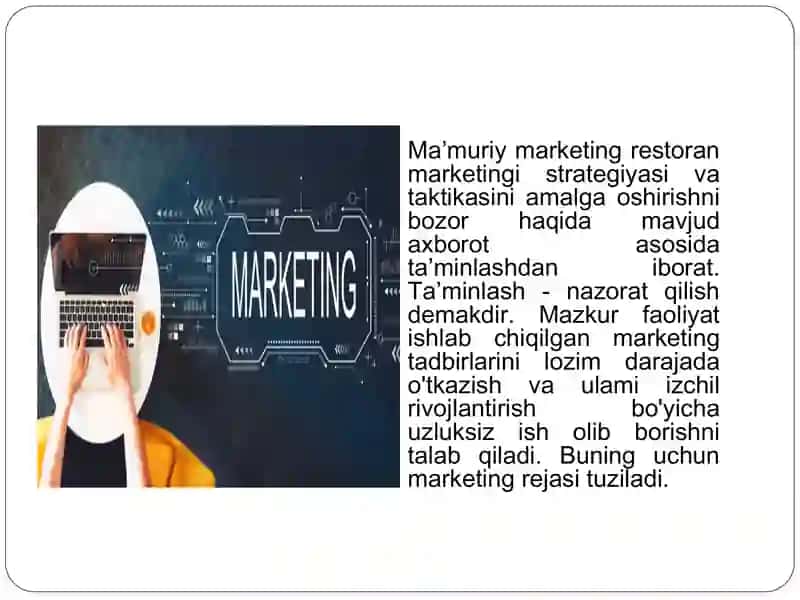 RESTORANNING MA’MURIY MARKETINGI 4