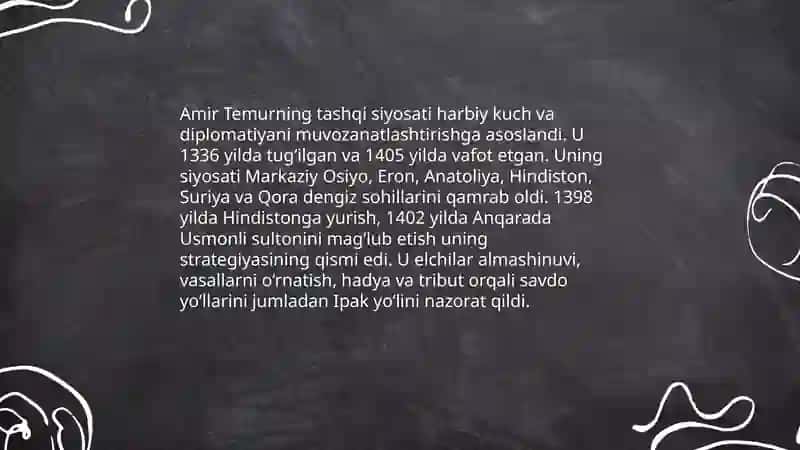 Amir Temur buyuk davlat arbobi 4