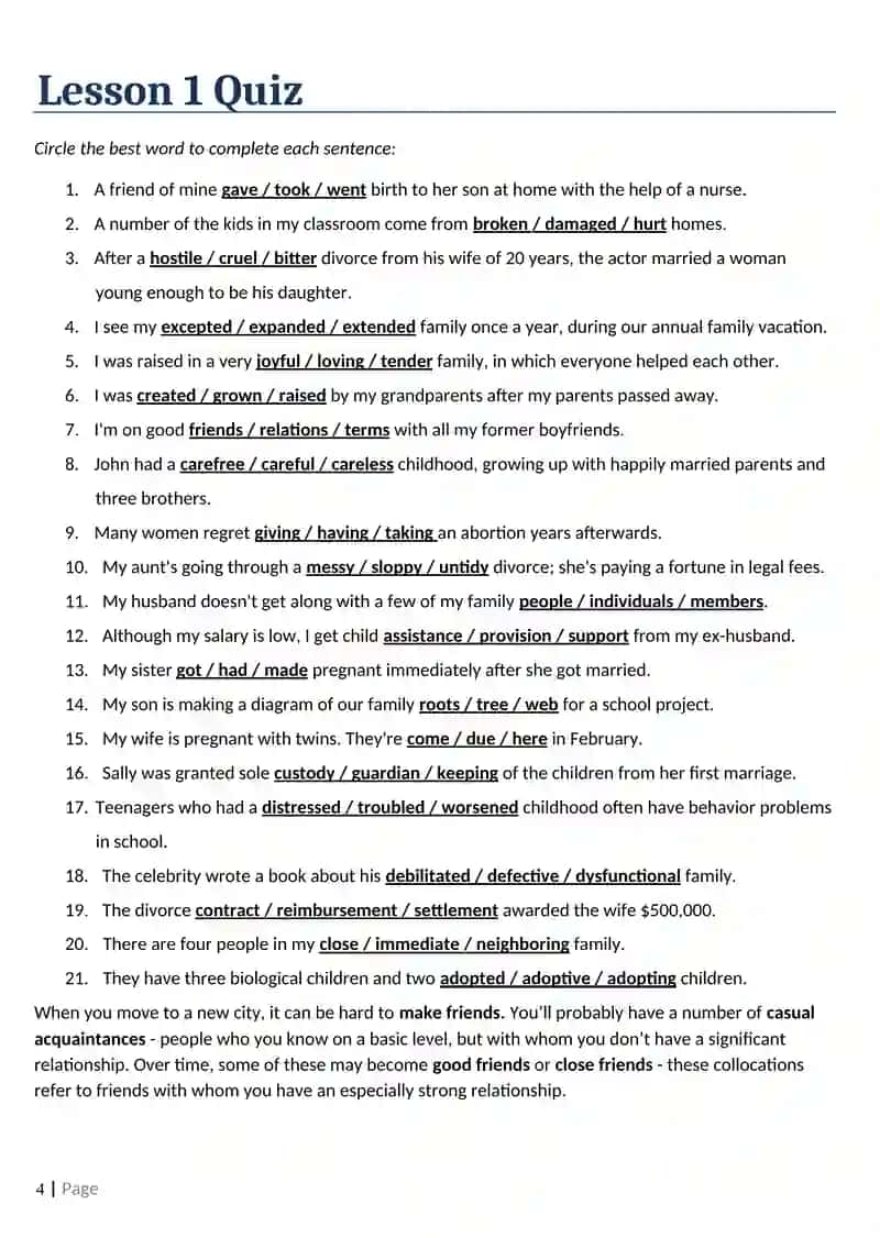 1000 ENGLISH COLLOCATIONS IN 10 MINUTES A DAY 4