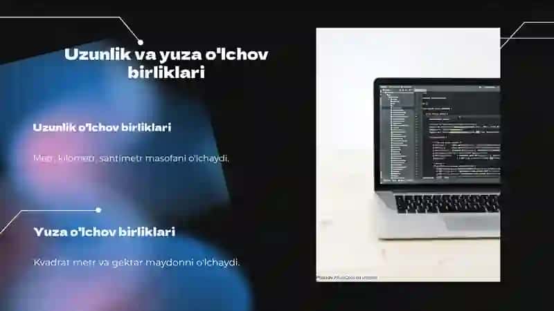 Uzunlik va yuza oʻlchov birliklari. Massa va sigʻim oʻlchov birliklari. Vaqt oʻlchov birliklari. 4