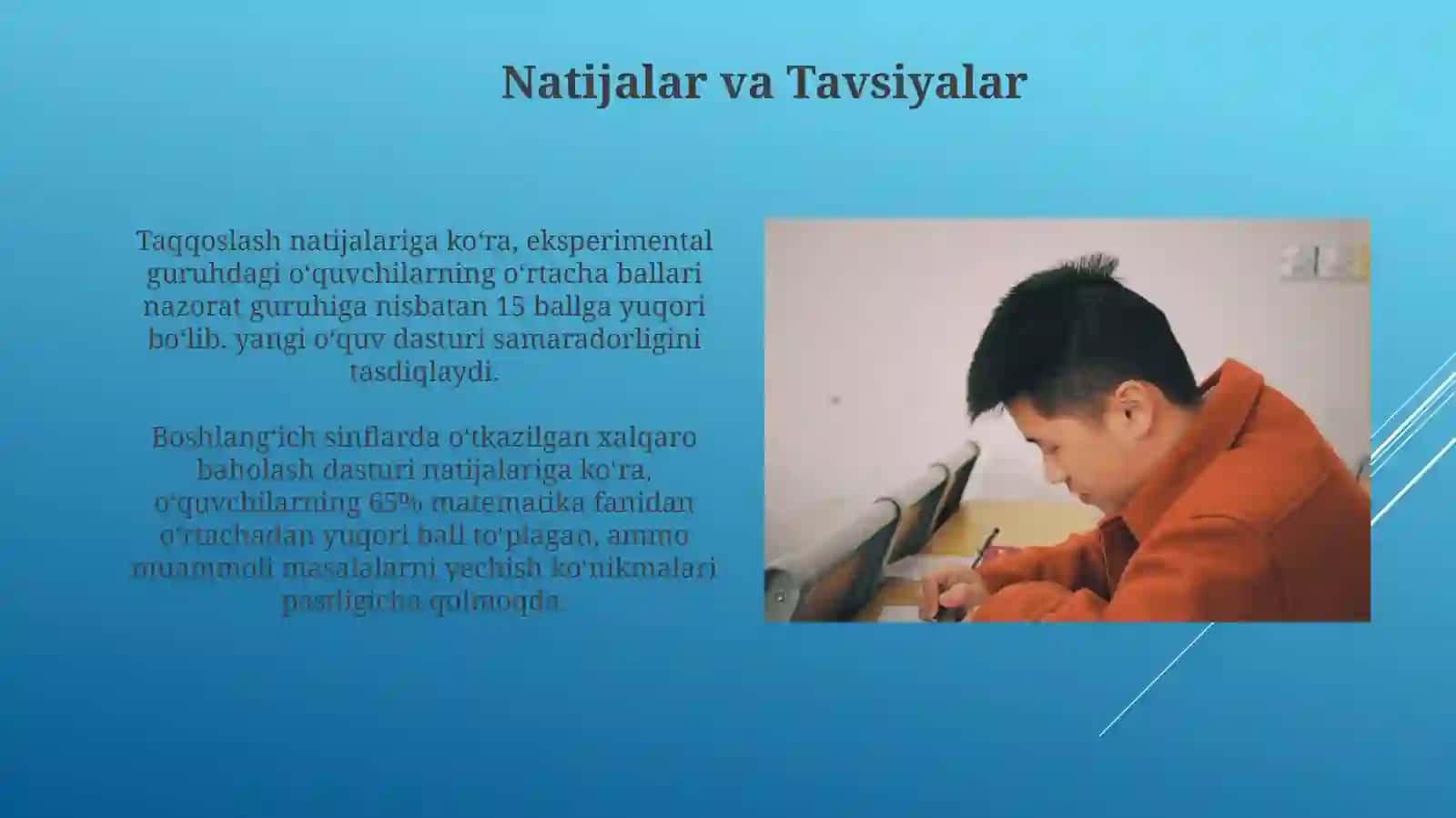 Boshlangʻich Sinflarda Xalqaro Baholash Dasturi 4