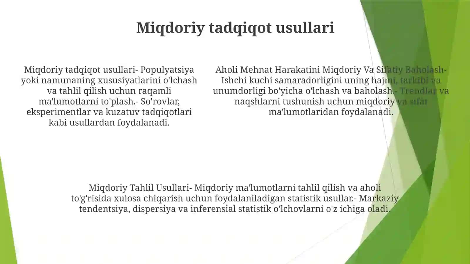 Aholi Mehnat Harakatini Miqdoriy VaSifatiyBaholash 4