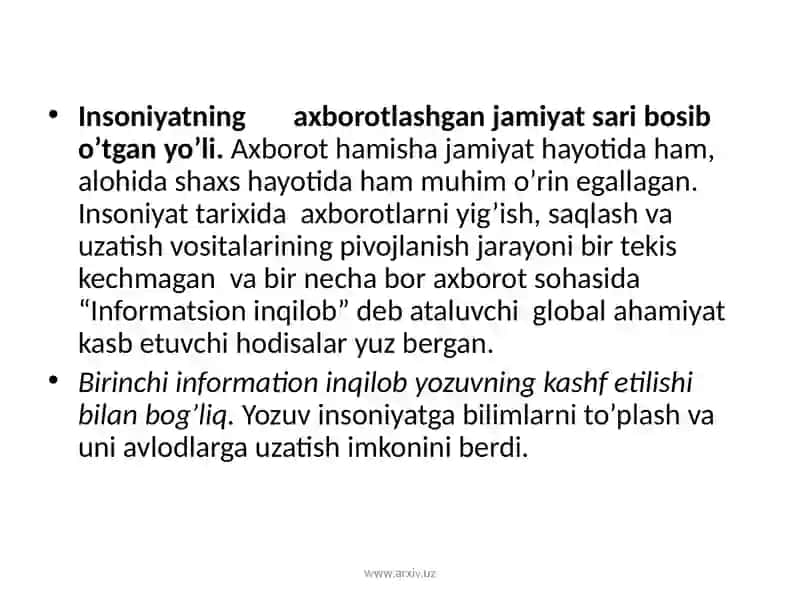 Jamiyattushunchasining mohiyati va uning rivojlanishbosqichlari 4