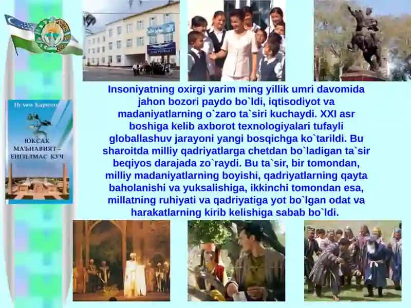 Milliy Ma'naviy Qadriyatlar 4