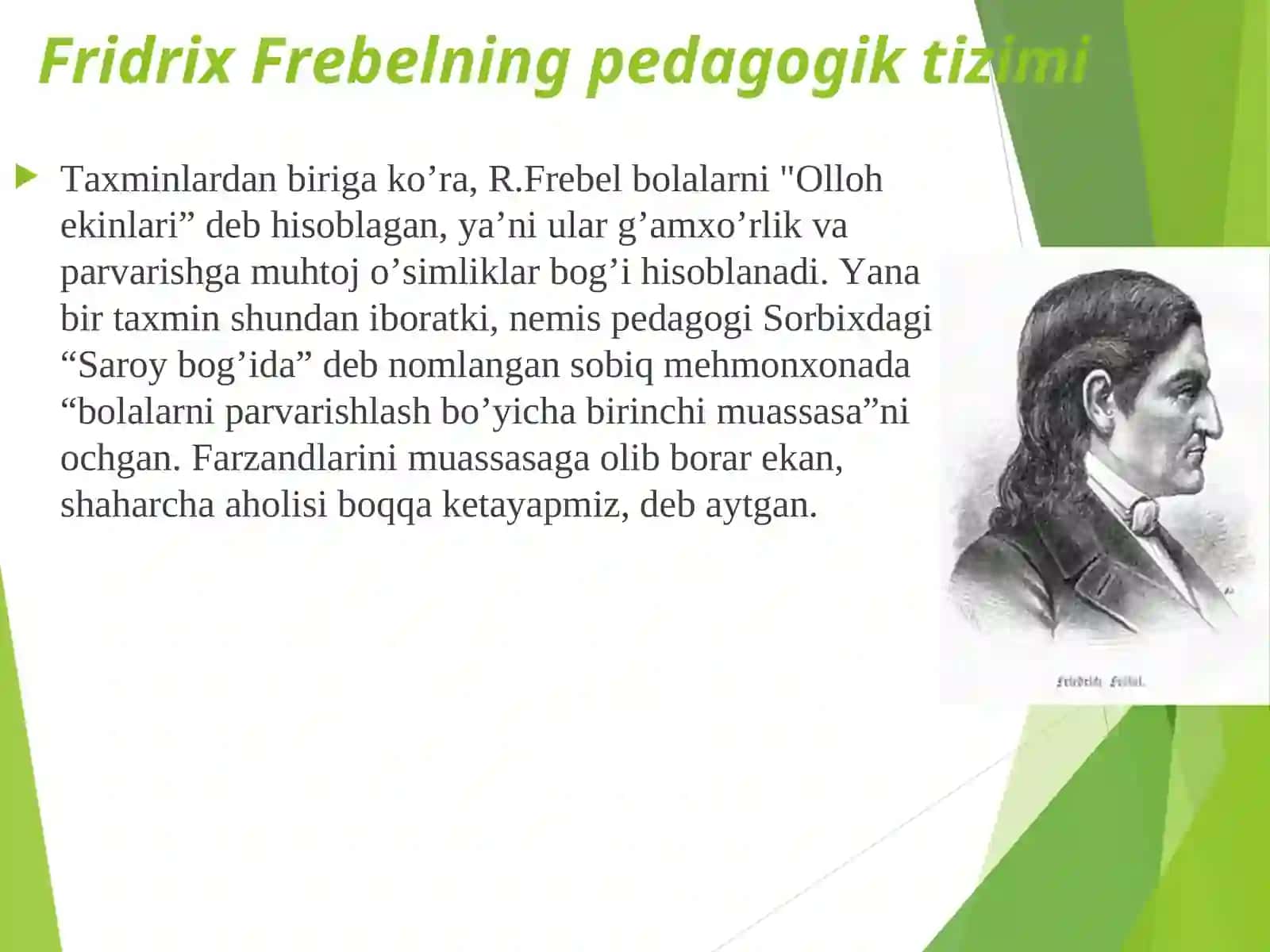 Bolalar bog’chalari tarixi 4