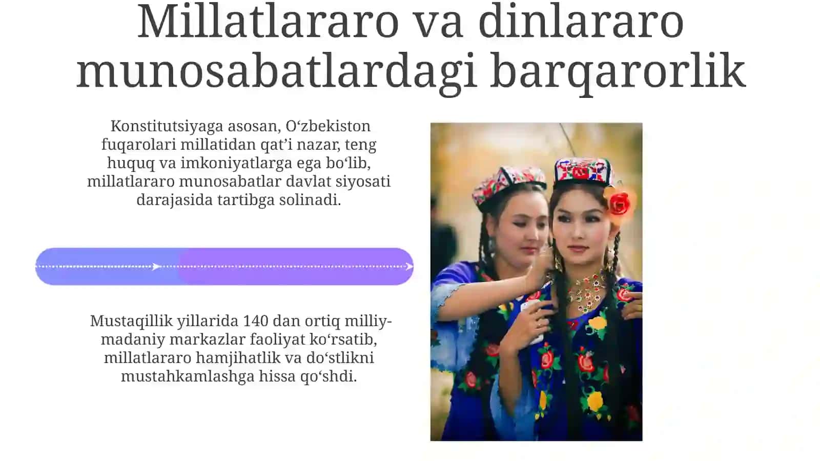 Mustaqillik yillarida O'zbekistondagi ma'naviy-madaniy taraqqiyot 4