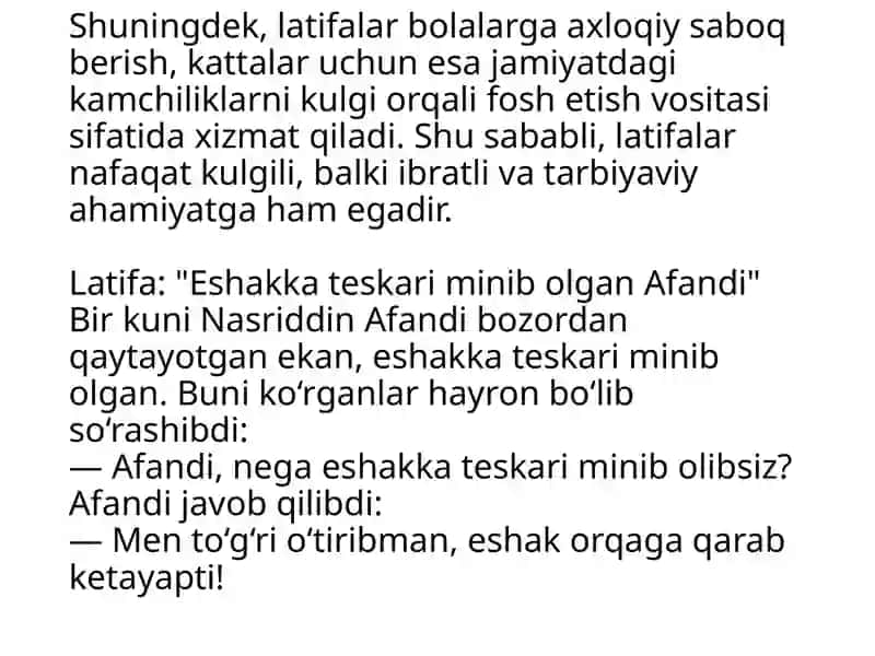 Latifalar 4