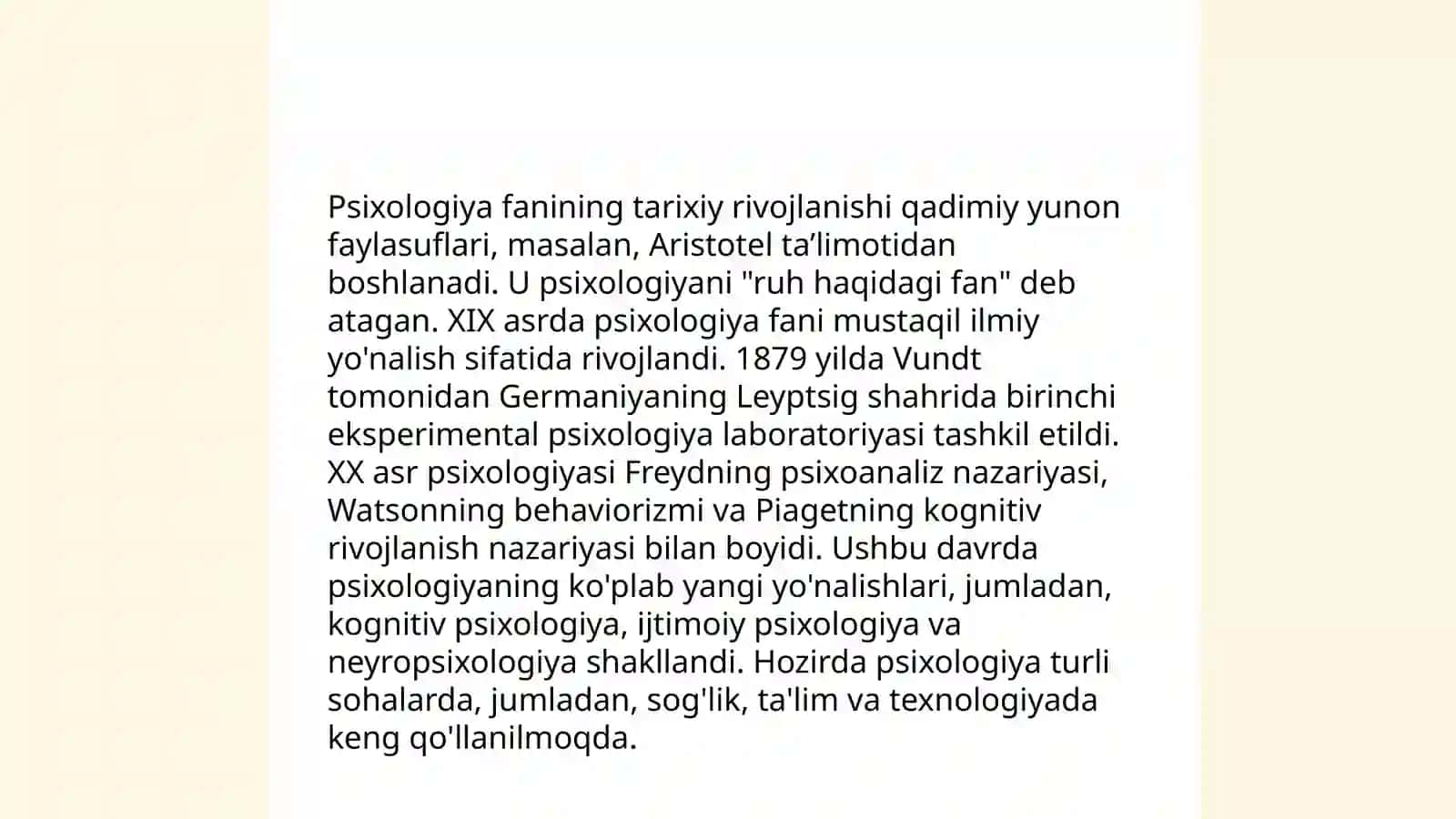 Psixologiya fanining predmeti maqsadi va vazifalari 4