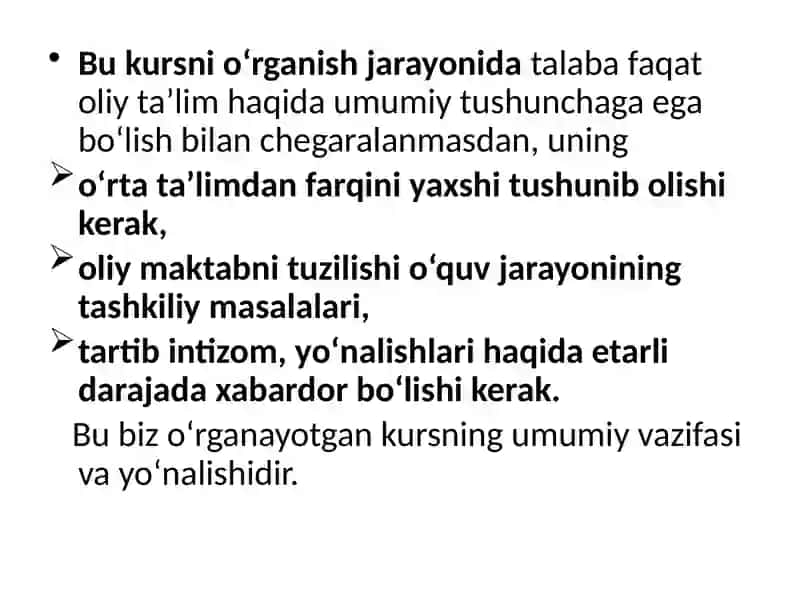 Mutaxassislikka kirish fani va uning vazifalari 4