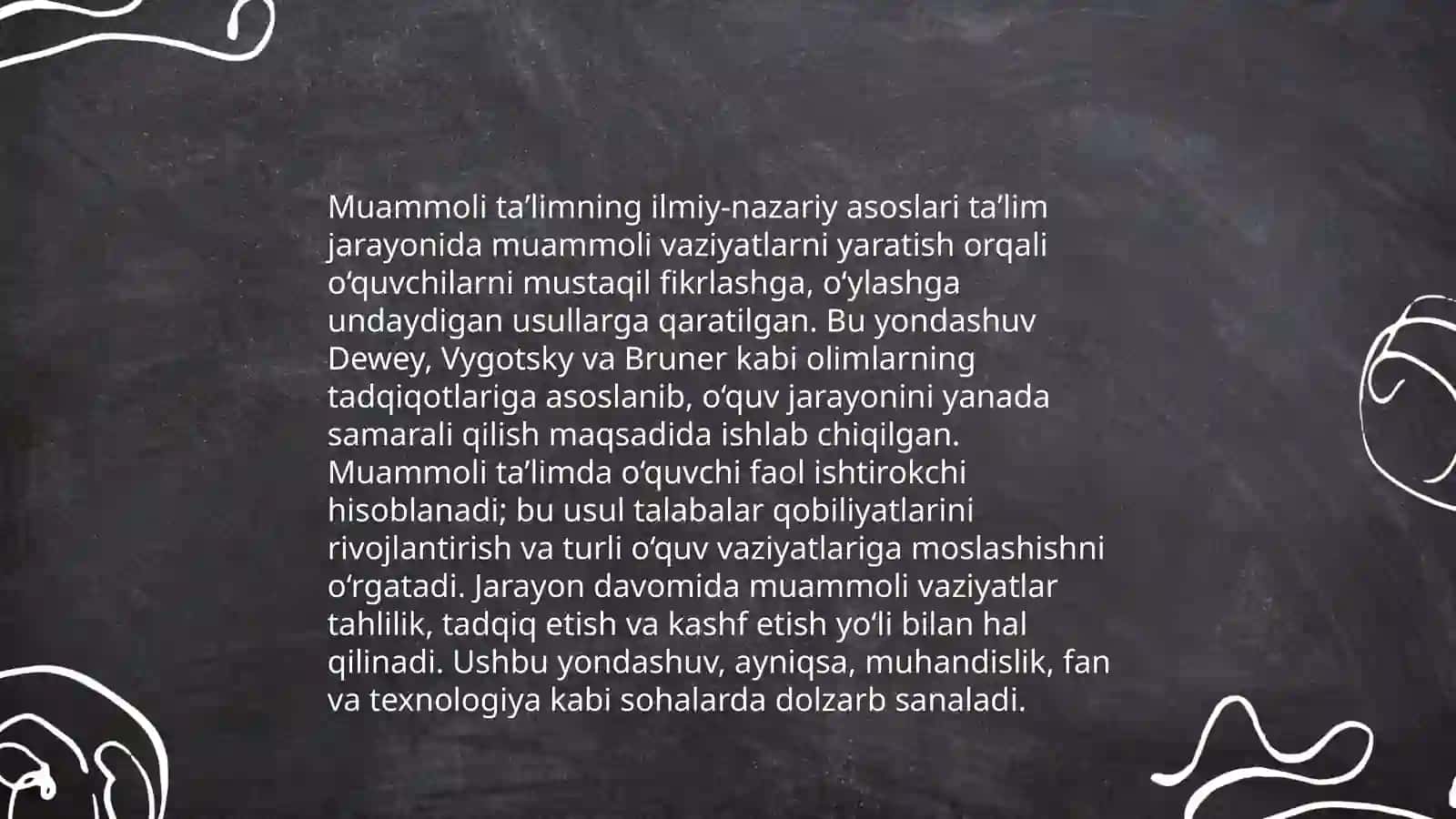 Shaxsga yoʻnaltirilgan taʼlim va muammoli taʼlim texnologiyalari haqida 4