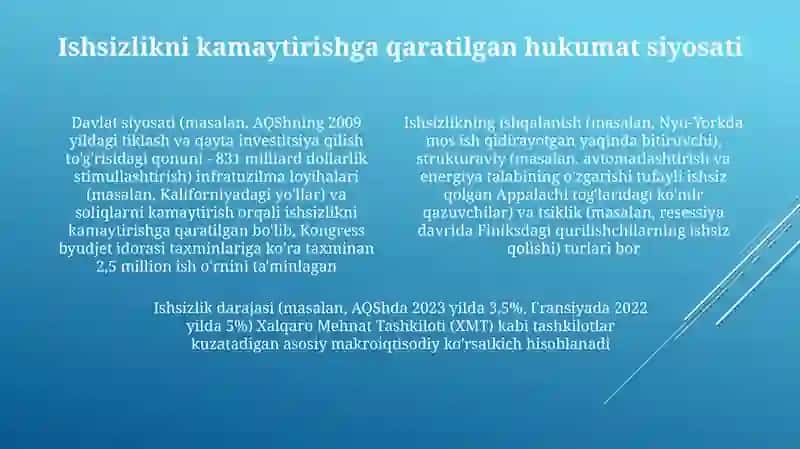 Ishsizlikning mohiyati 4
