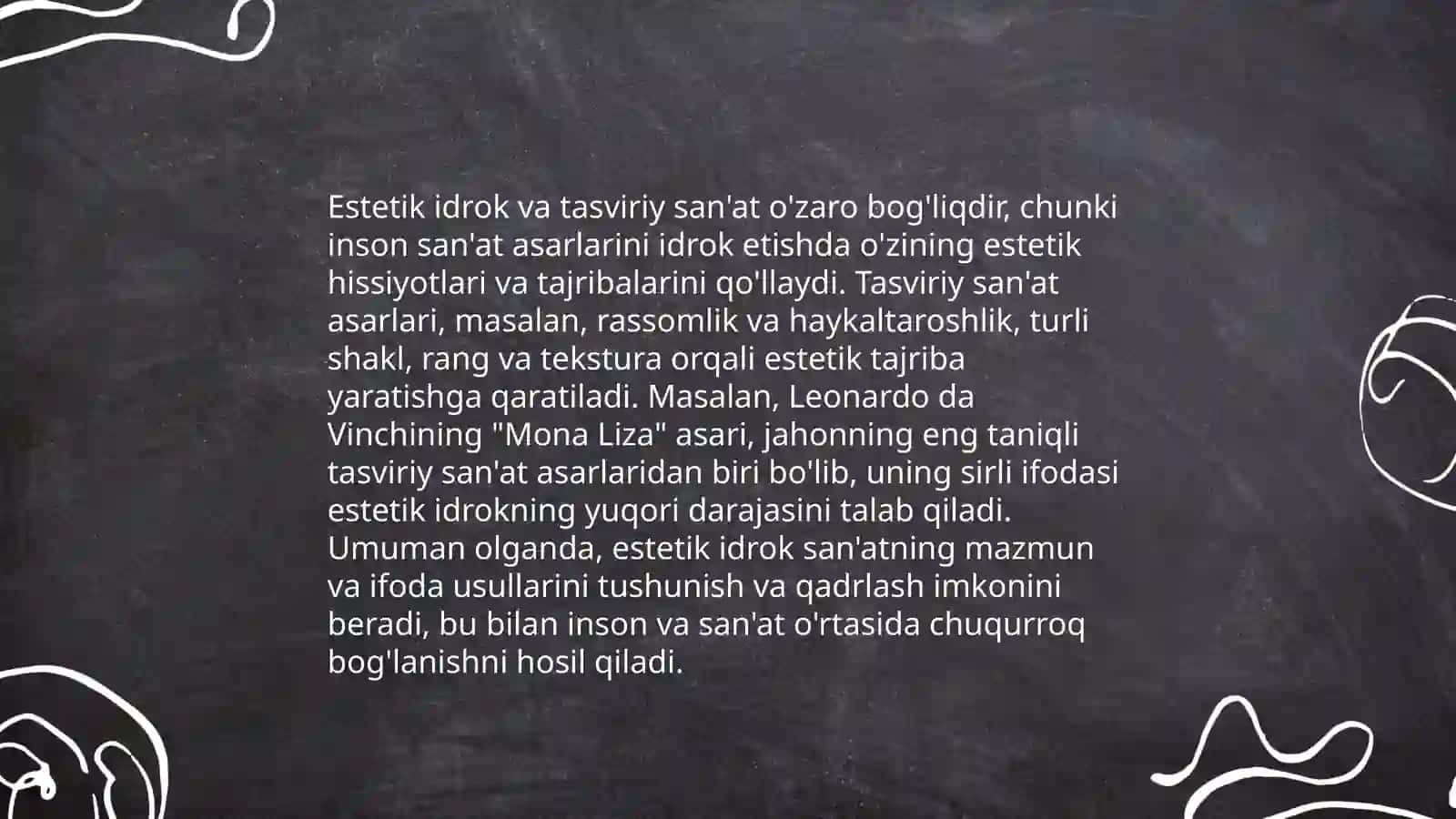 Bolalarda estetik idrok etishni shakllantirishda tasviriy san'atning ahamiyati 4