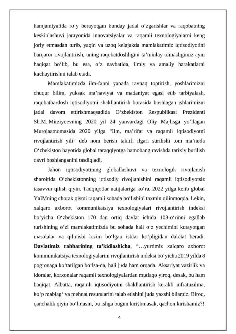 Milliy iqtisodiyotni raqamlashtirish 4