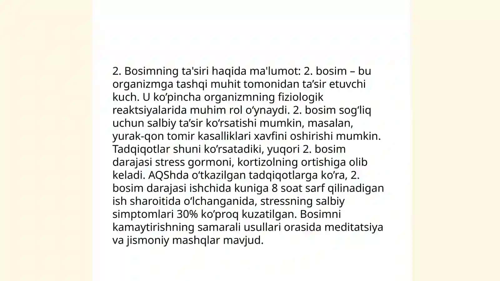 Kimyoviy reaksiyaga taʼsir etuvchi omillar 4