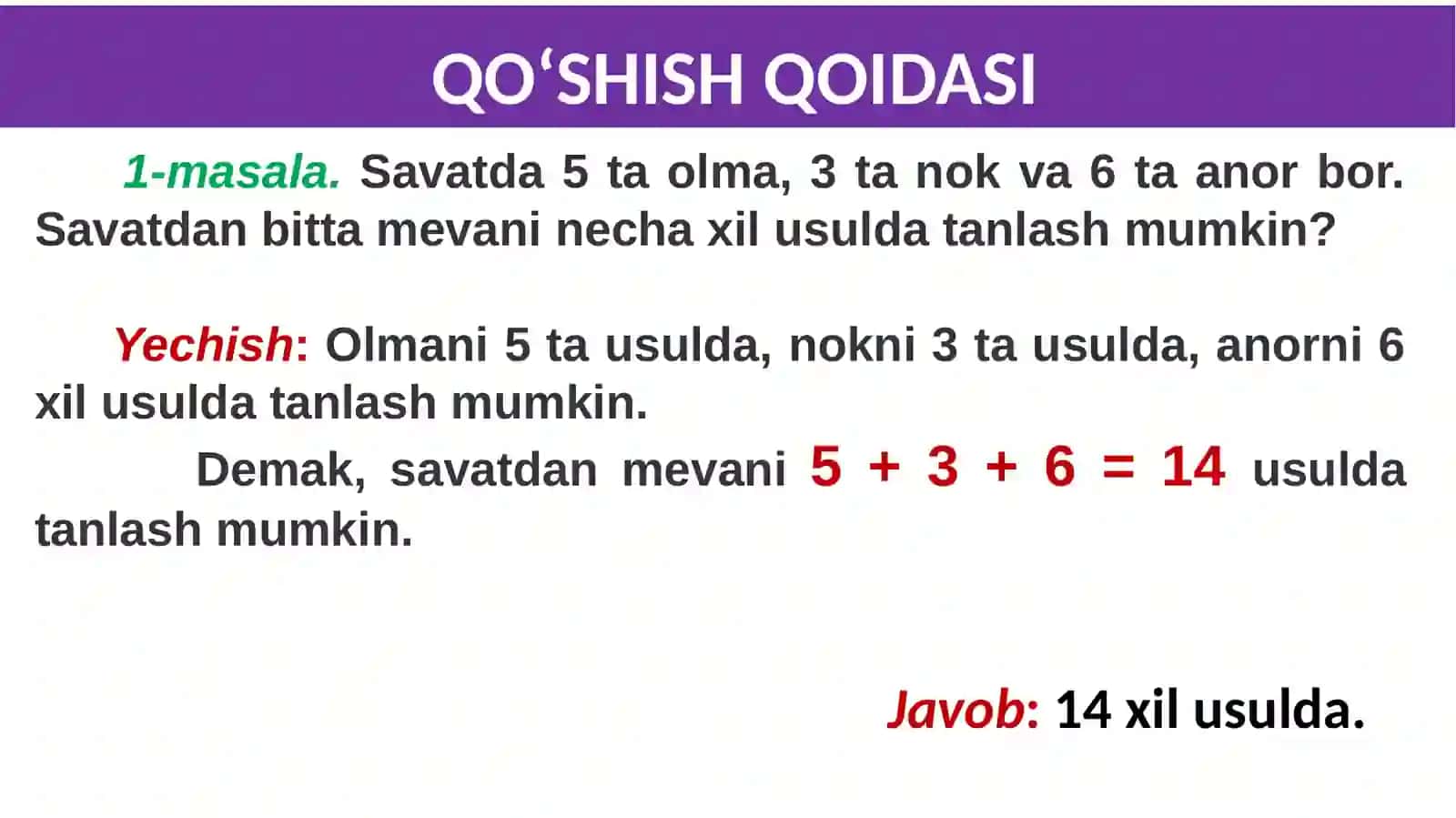 2-dars. Kombinatorika elementlari 4