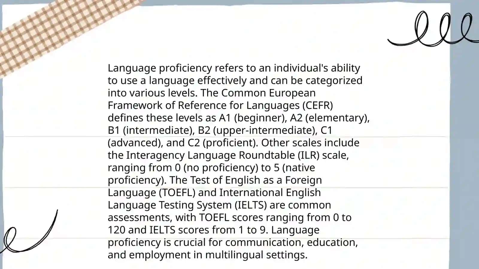 Basic qualification requirements for a foreign language teacher 4
