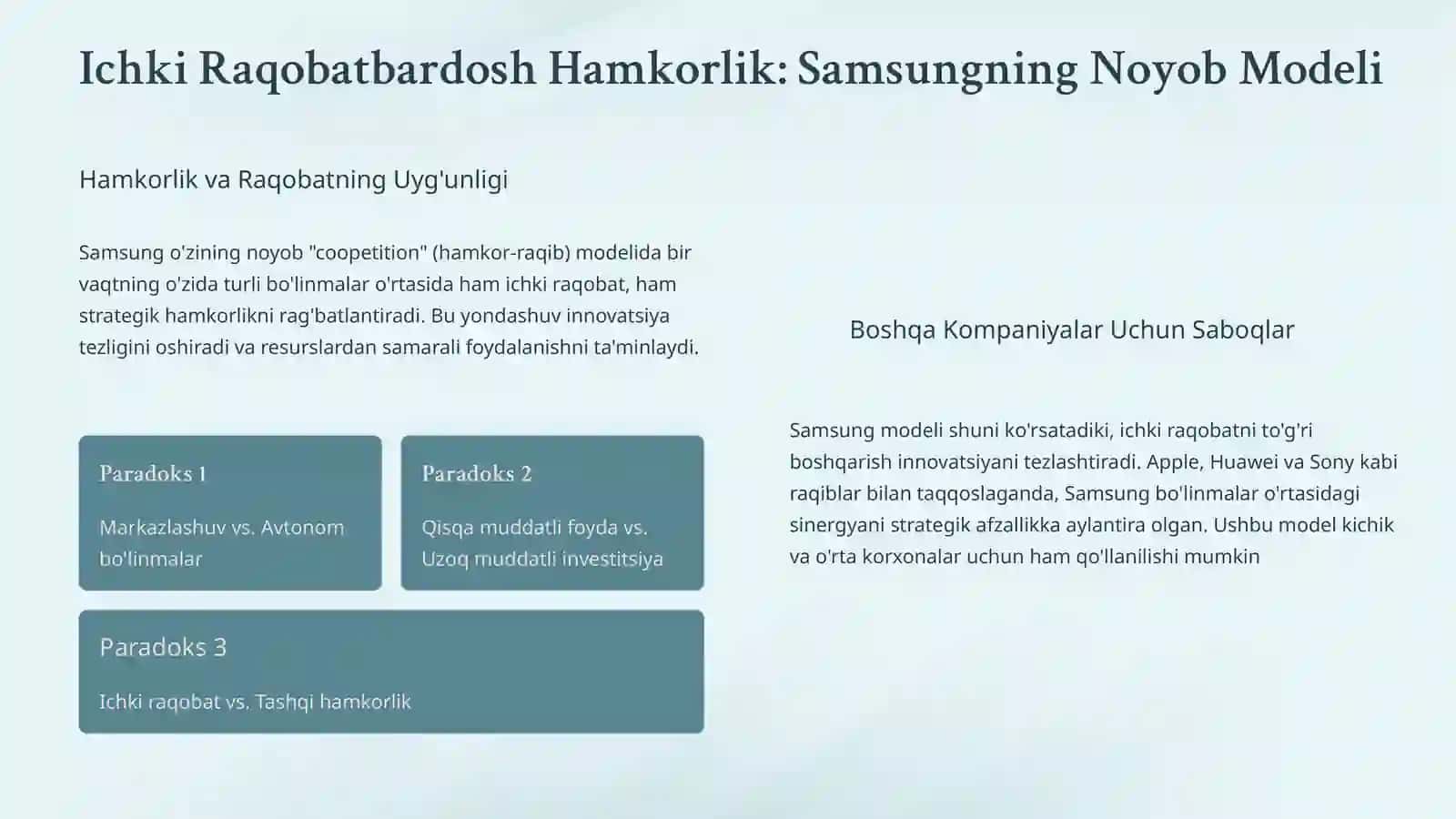 Korporativ boshqaruvning asosiy nazariyalari 4