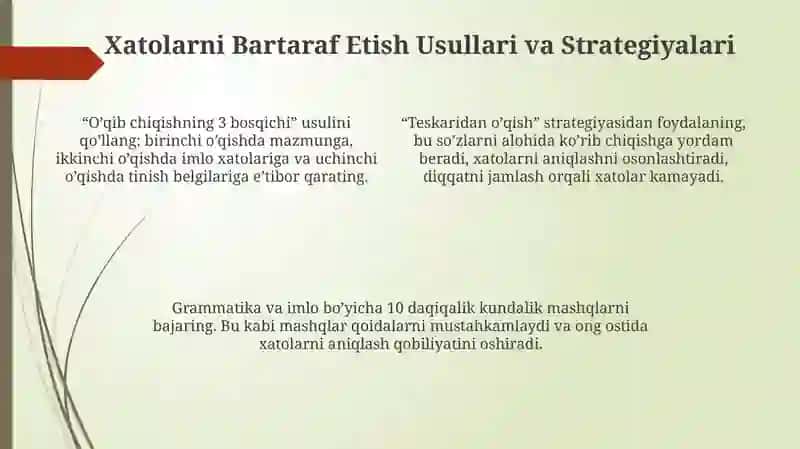Orfografik Xatolarning Tarqalishi va Turlari 4