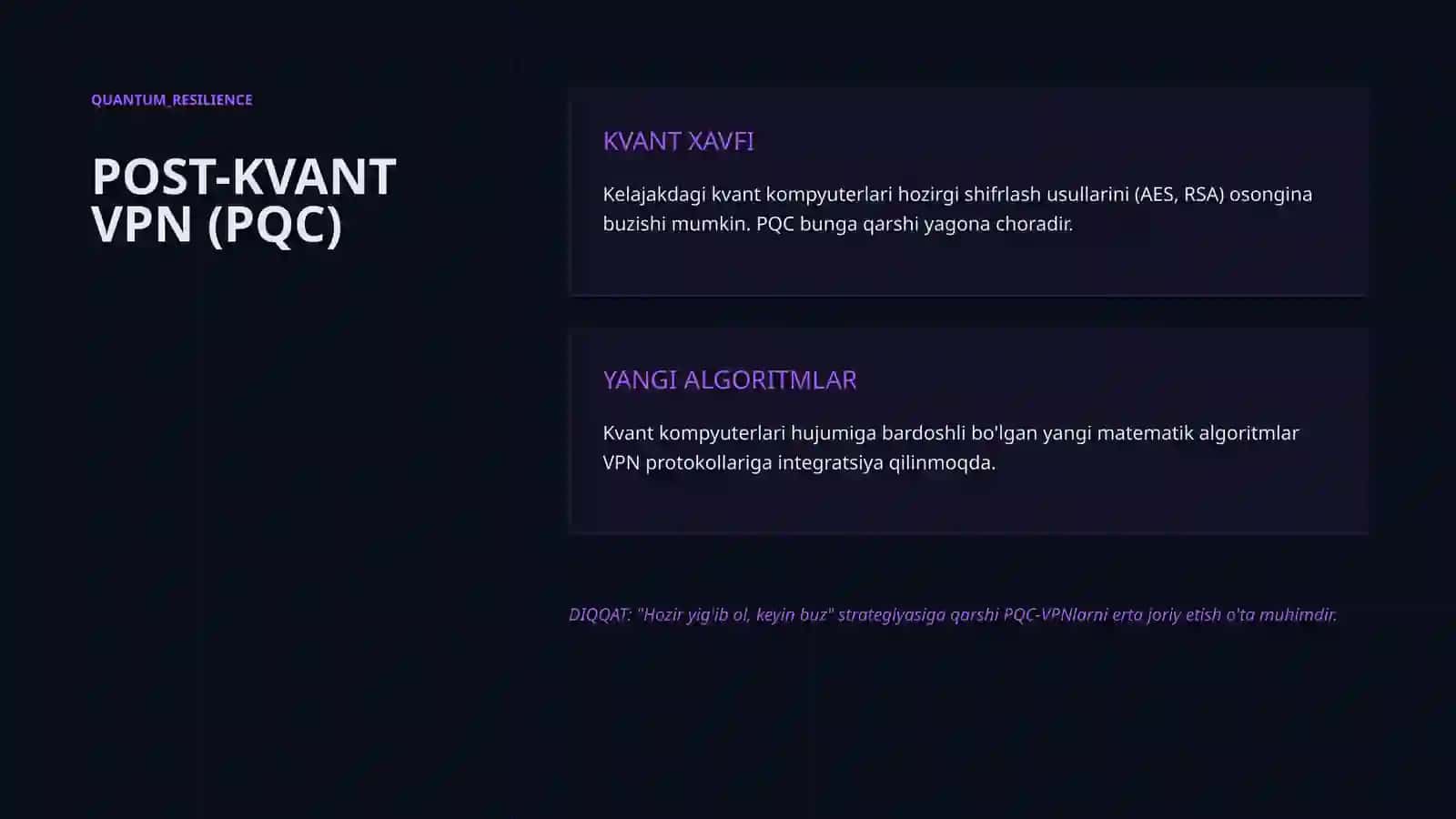 Vpn 3 qism KELAJAK VA SIYOSAT 4