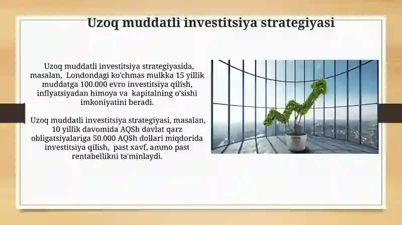 Investitsiya muhitida investitsion salohiyatni o'rni 4