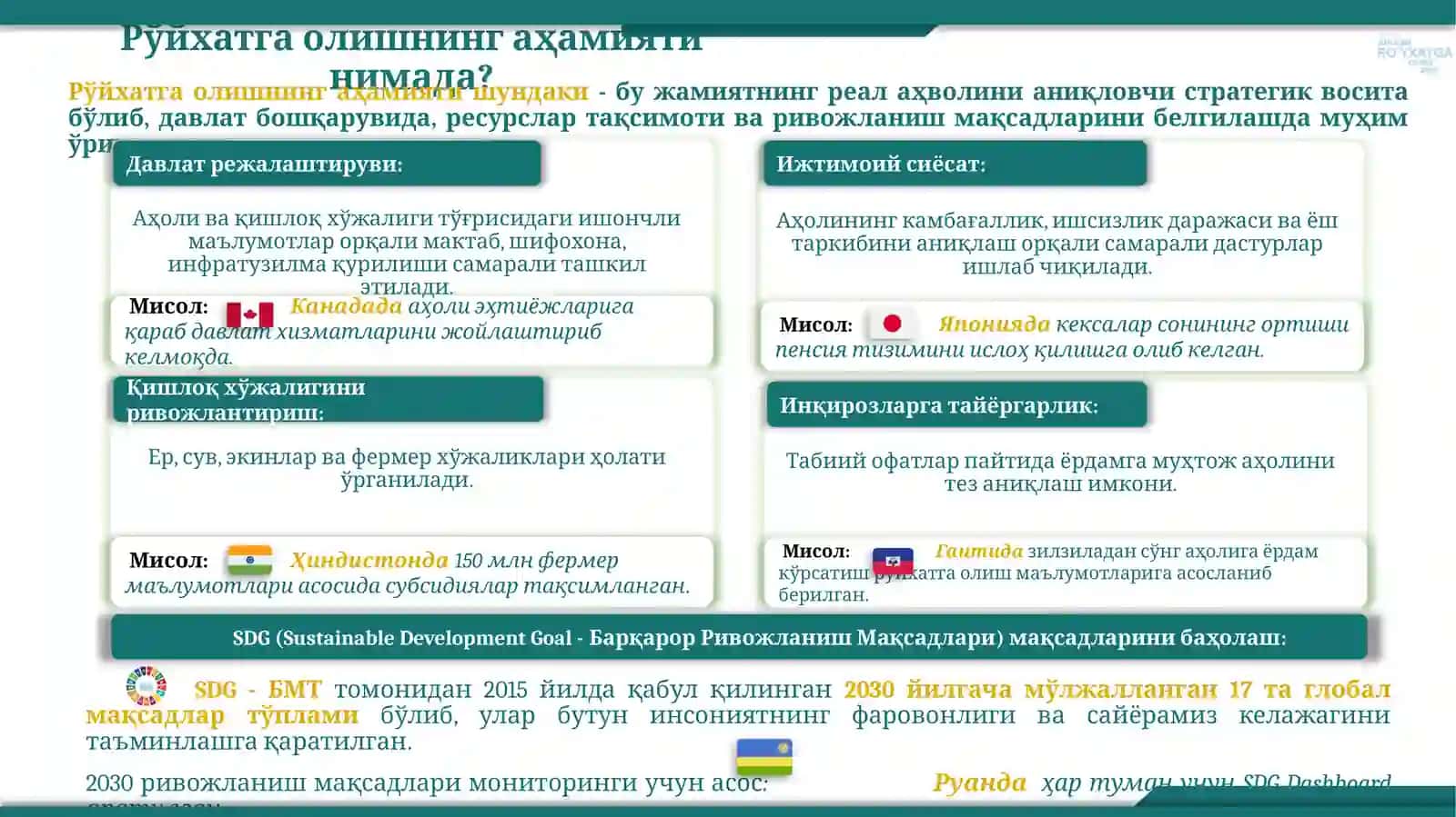 Қишлоқ хўжалиги рўйхатга олиш 4