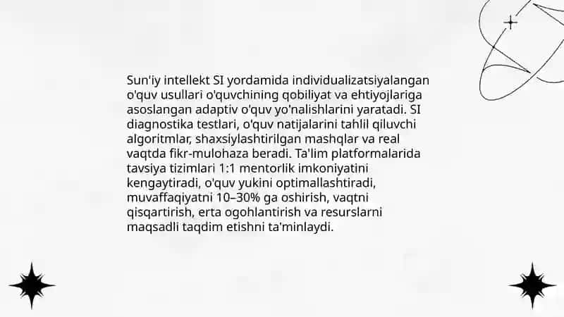 Innovatsion metodlar anʼanaviy yondashuvlarga nisbatan yangi imkoniyatlar va usullar 4